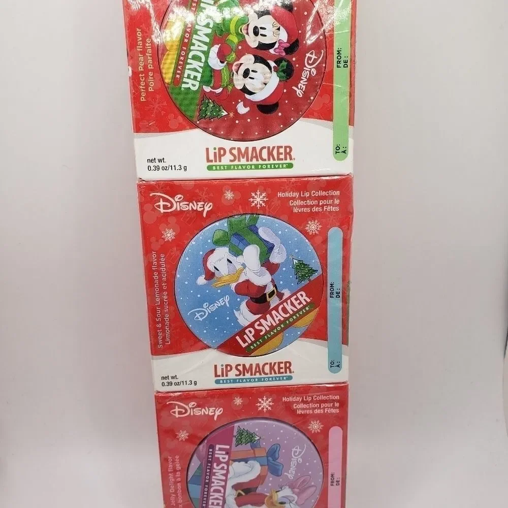 LIP Smacker Disney Holiday Collecor Edition